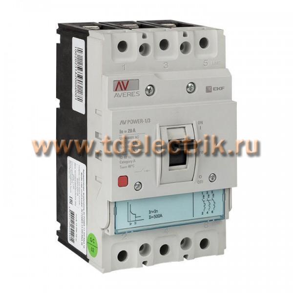 Фотография №1, Выключатели силовые до 1600А AV Power EKF AVERES