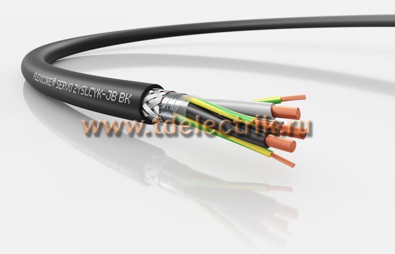 Фотография №1, Кабель FLEXICORE SERVO 2YSLCYKJB BK 3X2,5+3G0,5