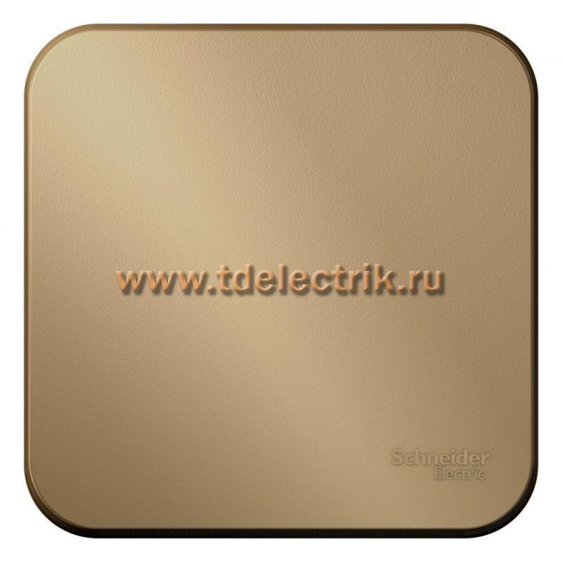 Фотография №1, BLANCA О/У 1-клавишный выключатель (cх.1) с самовозв.,изол.пл.,10А, титан