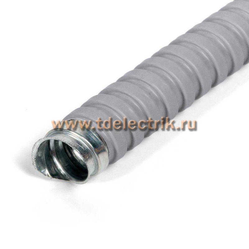 Фотография №1,  Металлорукав МРПИнг 12 (сер) (Fortisflex)
