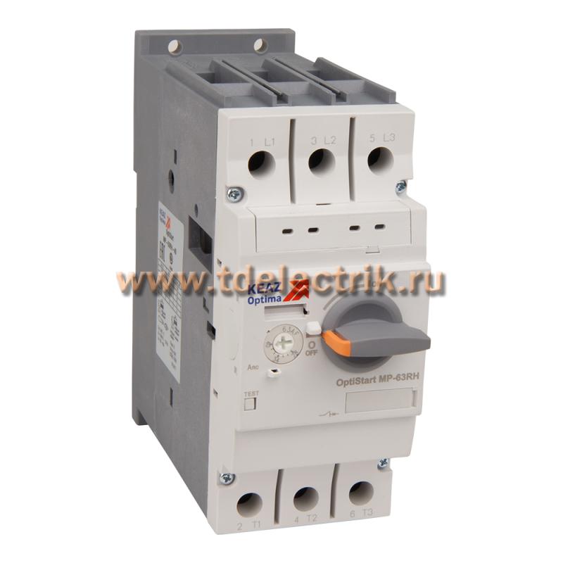 Фотография №1, Выключатель автоматический защиты двигателя OptiStart MP-63RH-40