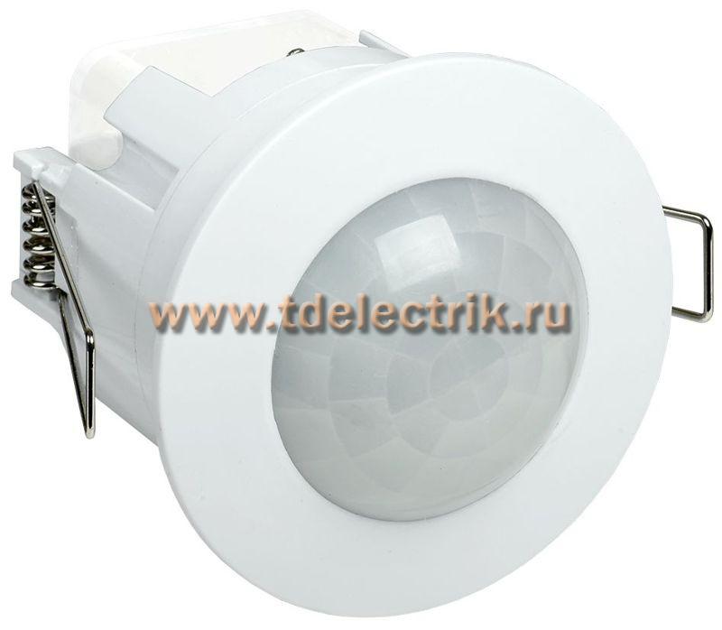 Фотография №1, Датчик движения ДД 201 белый, 1200Вт, 360 гр.,6М,IP20,IEK
