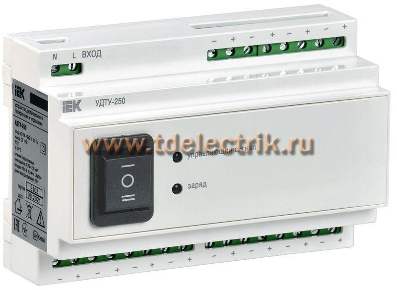 Фотография №1, Устройство дистанционного тест. и управл. УДТУ-250 IEK