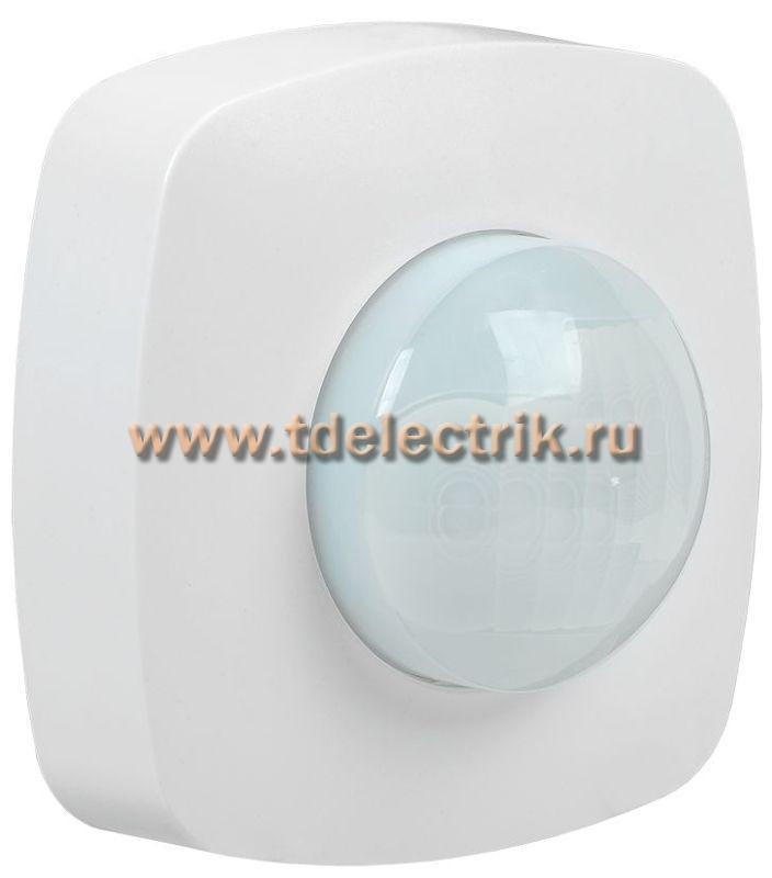 Фотография №1, Датчик движения ДД 022 белый 2000Вт 360гр 4мх20м IP20 IEK