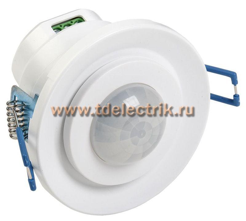Фотография №1, Датчик движения ДД 401 белый 800Вт 360гр 8м IP20 IEK