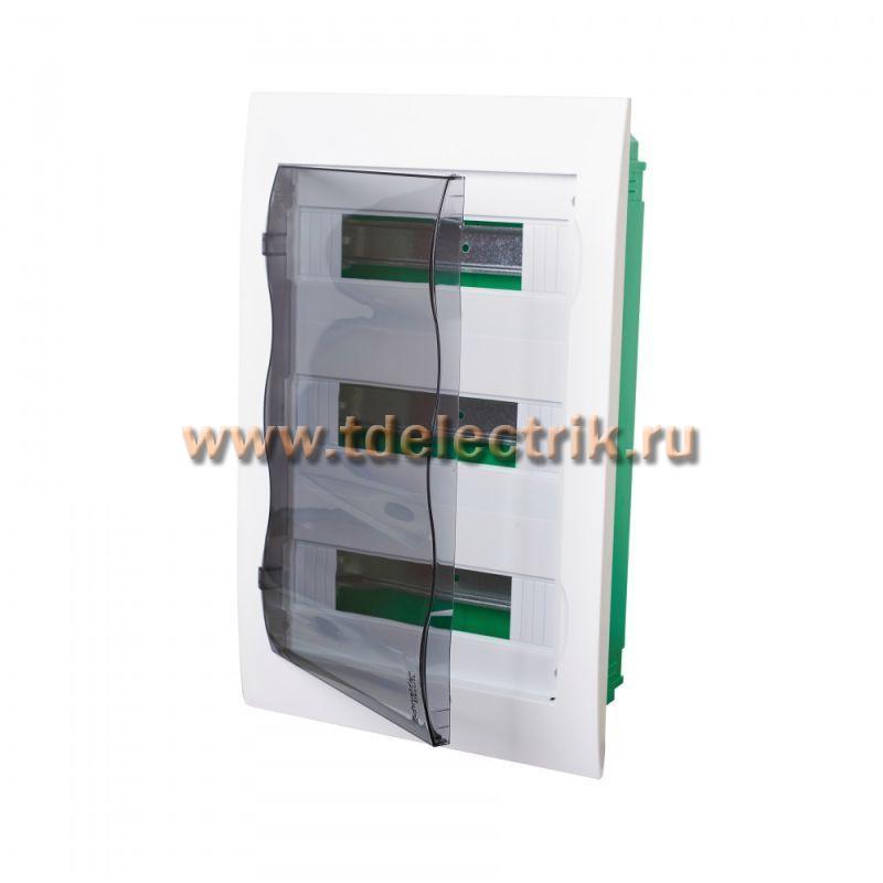 Фотография №1, Бокс встраиваемый 3 ряд/36 мод, дверь прозрачная, IP40 Easy9