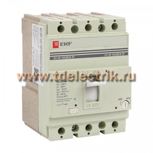 Фотография №1, Выключатели автоматические ВА-99 до 1600А EKF PROxima