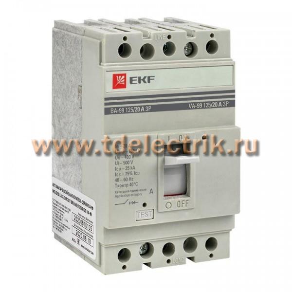 Фотография №1, Выключатели автоматические ВА-99 до 1600А EKF PROxima