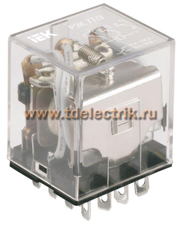 Фотография №1, Реле РЭК77/3(LY3) 10А 220В AC IEK