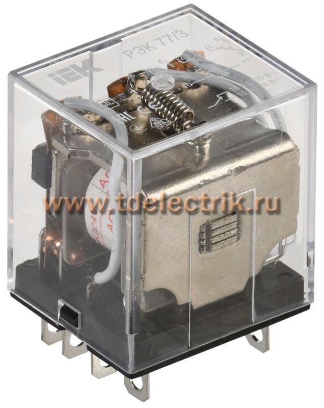 Фотография №1, Реле РЭК77/3(LY3) 10А 24В AC IEK