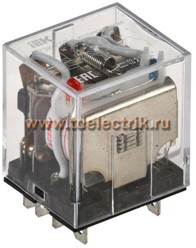 Фотография №1, Реле РЭК77/3(LY3) с индикацией 10А 230В AC IEK