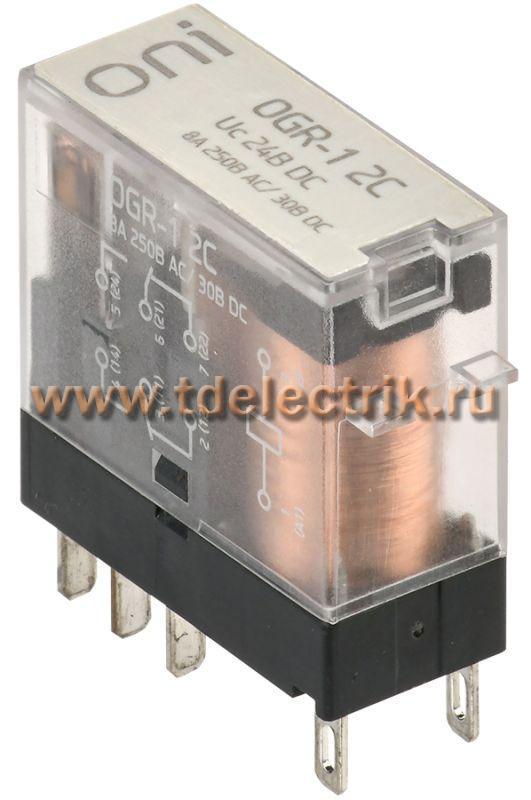 Фотография №1, Реле общего назначения OGR-1 2C 24В DC ONI