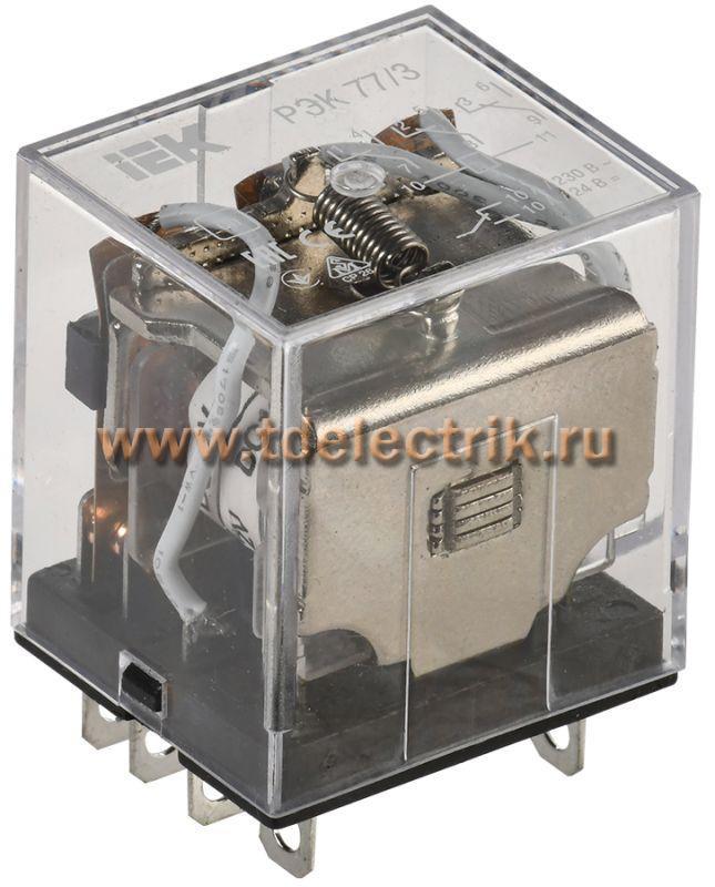 Фотография №1, Реле РЭК77/3(LY3) 10А 12В DC IEK