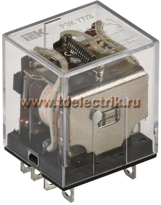 Фотография №1, Реле РЭК77/3(LY3) 10А 12В AC IEK