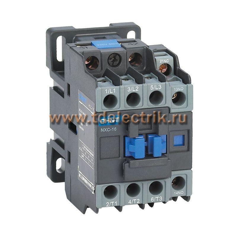 Фотография №1, Контактор NXC-16 220AC 1НО+1НЗ 50Гц (R)