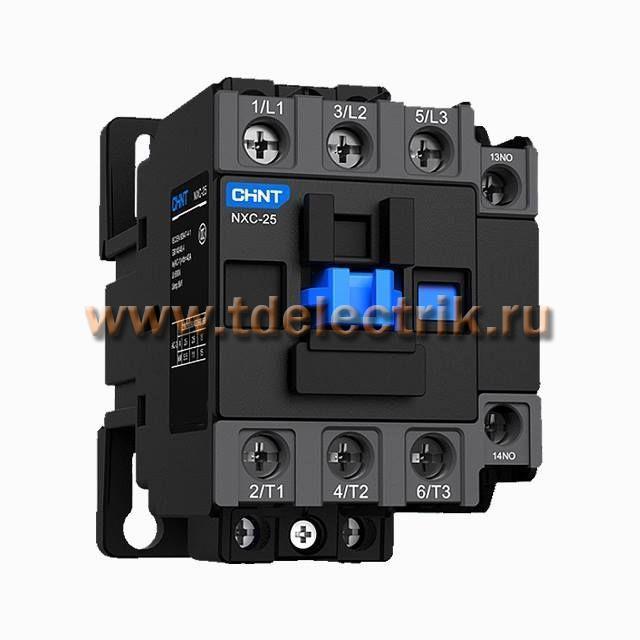 Фотография №1, Контактор NXC-25 220AC 1НО+1НЗ 50Гц (R)