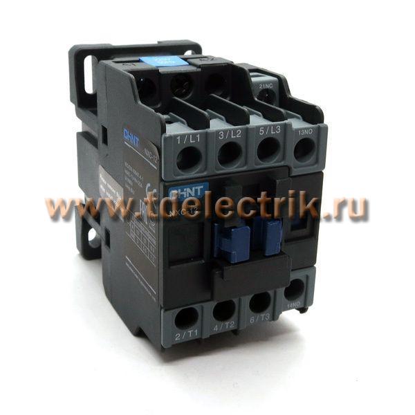Фотография №1, Контактор NXC-12 220AC 1НО+1НЗ 50Гц (R)