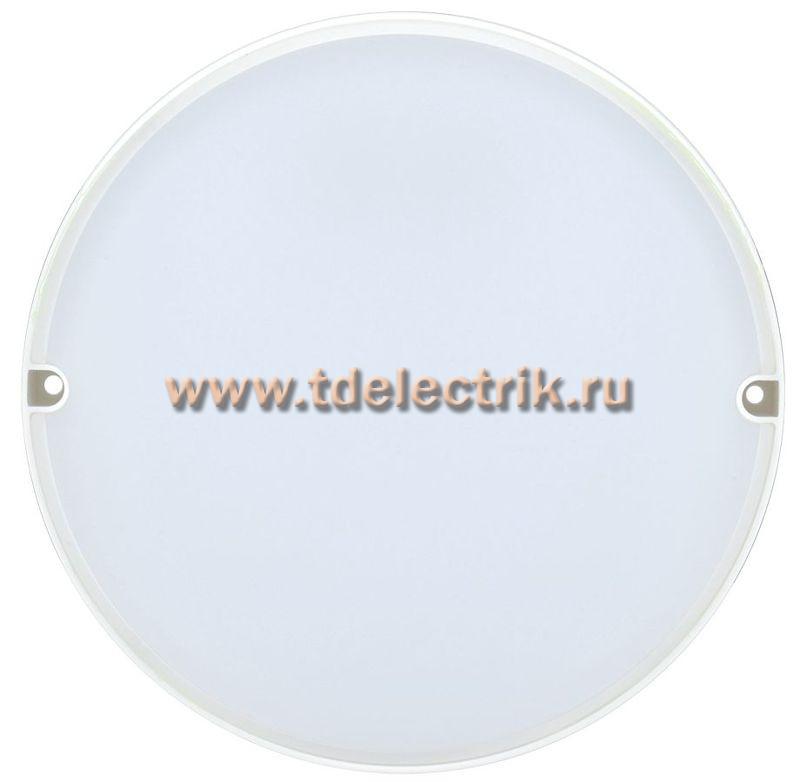 Фотография №1, Светильник LED ДПО 2001 8Вт 4000K IP54 круг белый IEK
