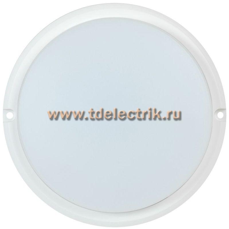 Фотография №1, Светильник LED ДПО 4001 8Вт IP54 4000K круг белый IEK