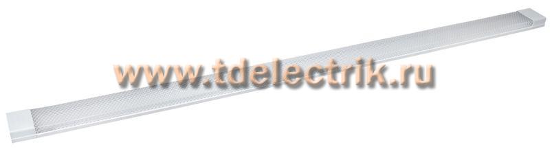 Фотография №1, Светильник LED ДБО 4014 36Вт 6500К IP20 1200мм призма IEK