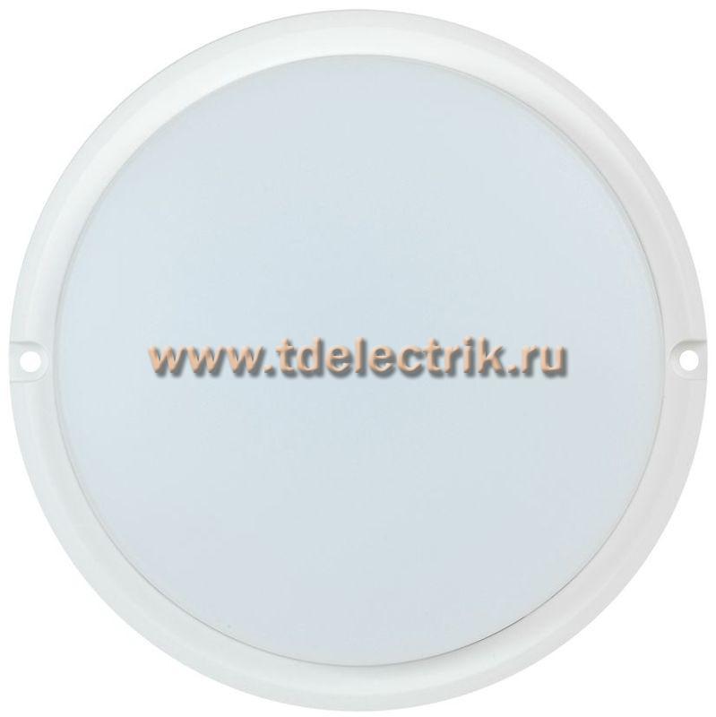 Фотография №1, Светильник LED ДПО 4002 12Вт IP54 4000K круг белый IEK