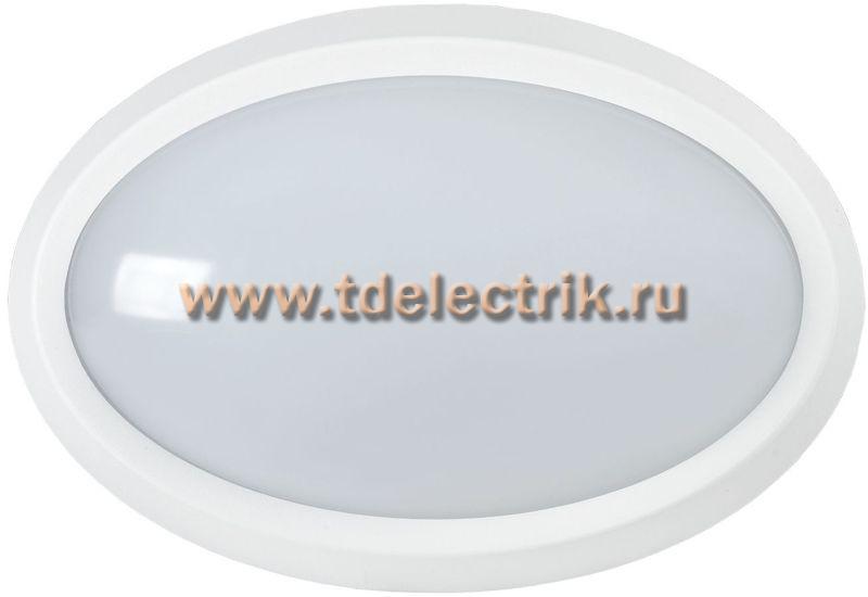 Фотография №1, Светильник LED ДПО 5020 8Вт 4000K IP65 овал белый IEK