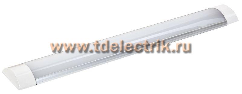 Фотография №1, Светильник LED ДБО 5003 18Вт 4000К IP20 600мм алюминий IEK