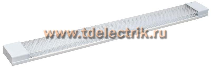 Фотография №1, Светильник LED ДБО 4013 18Вт 6500К IP20 600мм призма IEK