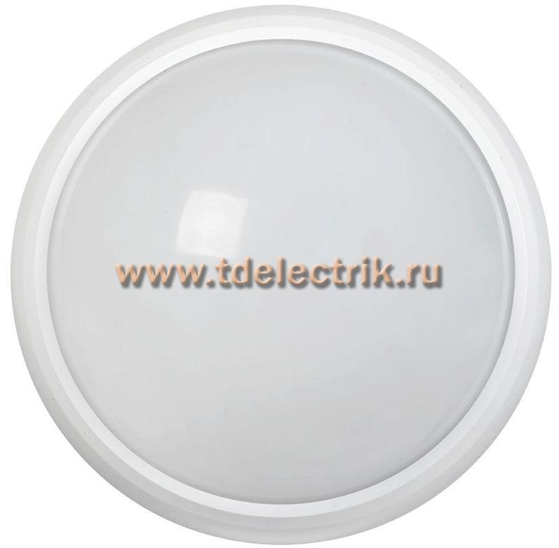 Фотография №1, Светильник LED ДПО 5032Д 12Вт 4000K IP65 круг белый с ДД IEK
