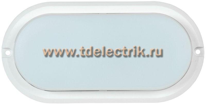 Фотография №1, Светильник LED ДПО 4012 12Вт IP54 4000K овал белый IEK