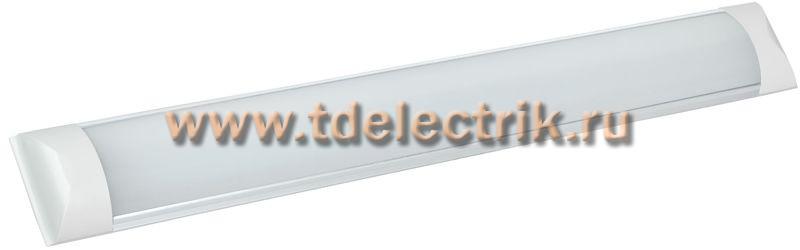 Фотография №1, Светильник LED ДБО 5007 18Вт 6500К IP20 600мм алюминий IEK