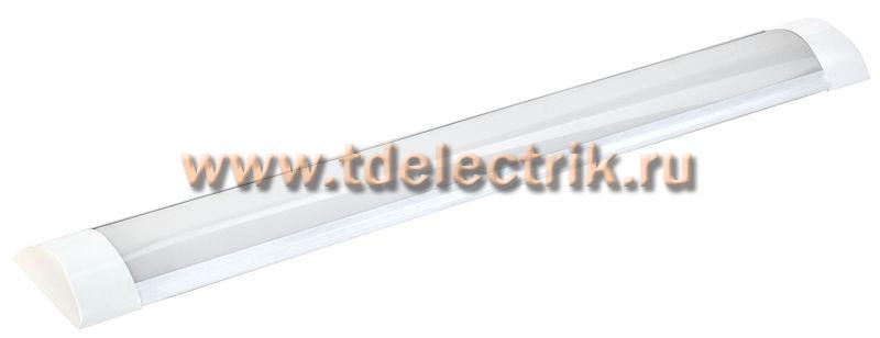 Фотография №1, Светильник LED ДБО 5001 18Вт 4000К IP20 600мм металл IEK