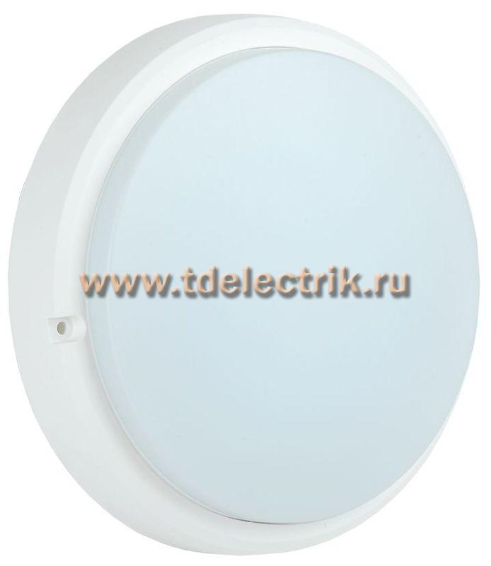 Фотография №1, Светильник LED ДПО 4005 8Вт IP54 6500K круг белый IEK