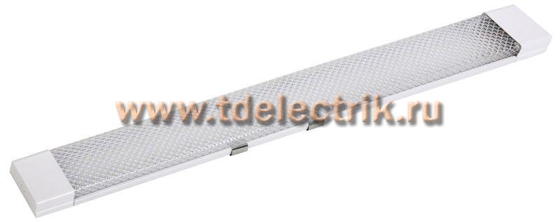 Фотография №1, Светильник LED ДБО 4011 18Вт 4000К IP20 600мм призма IEK