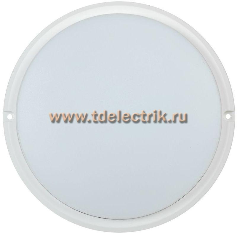 Фотография №1, Светильник LED ДПО 4004 18Вт IP54 4000K круг белый IEK