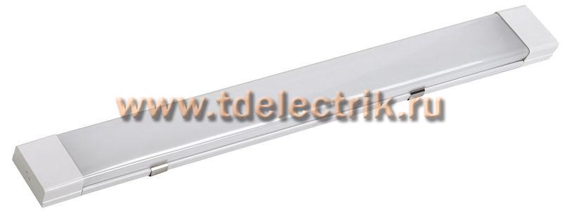 Фотография №1, Светильник LED ДБО 4001 18Вт 4000К IP20 600мм опал IEK