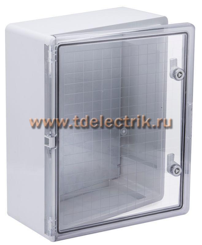 Фотография №1, Корпус пласт. ЩМПп 500х400х180мм пр. дв. УХЛ1 IP65 IEK