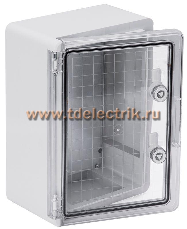 Фотография №1, Корпус пласт. ЩМПп 350х250х150мм пр. дв. УХЛ1 IP65 IEK