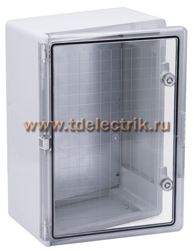Фотография №1, Корпус пласт. ЩМПп 500х350х190мм пр. дв. УХЛ1 IP65 IEK