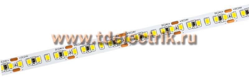 Фотография №1, Лента LED 5м 2835-168LED 14Вт/м IP20 10мм 24В 6500К IEK