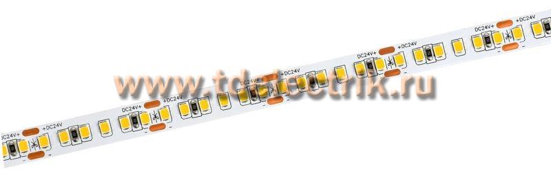 Фотография №1, Лента LED 5м 2835-168LED 14Вт/м IP20 10мм 24В 3000К IEK