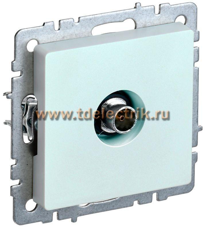 Фотография №1, BRITE Розетка TV оконечная РТВ11-0-БрЖ жемч. IEK