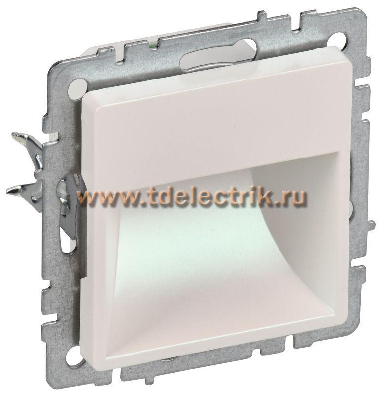 Фотография №1, BRITE Подсветка LED встраиваемая ПЛ20-БрЖ жемч. IEK