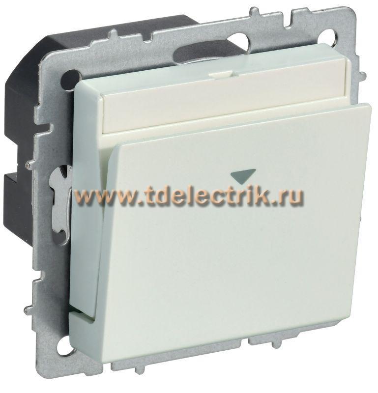 Фотография №1, BRITE Выключатель карточный 30А ВС10-1-8-БрЖ жемч. IEK