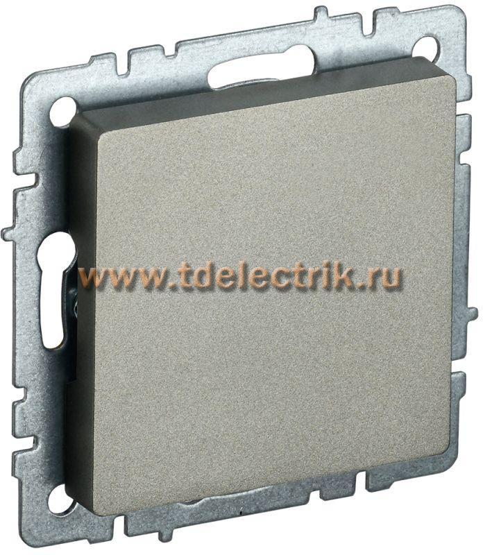 Фотография №1, BRITE Заглушка c суппортом МЗ10-БрШ шамп. IEK