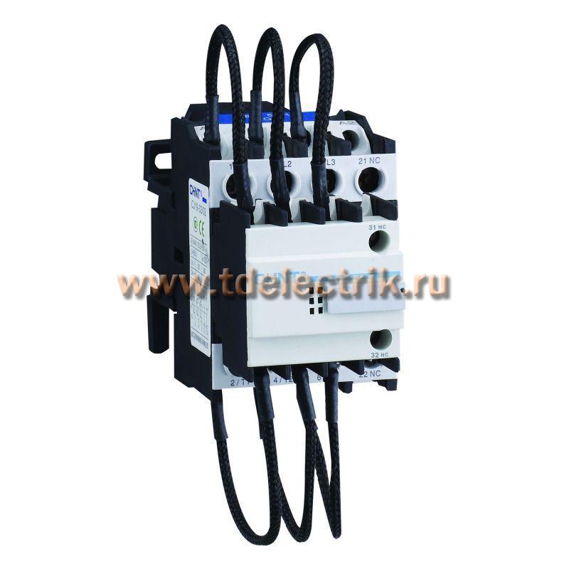 Фотография №1, Контактор для компенсации реактивной мощности CJ19-150/10, 80кВАр, 1НО, 380В (R)