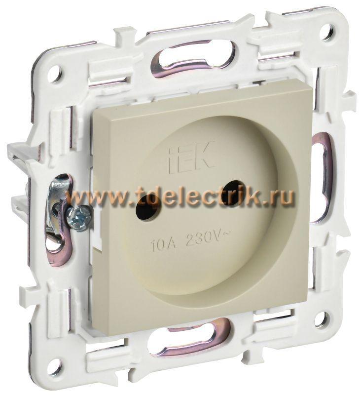 Фотография №1, SKANDY Розетка без з/к/ш 10А SK-R02B беж. IEK