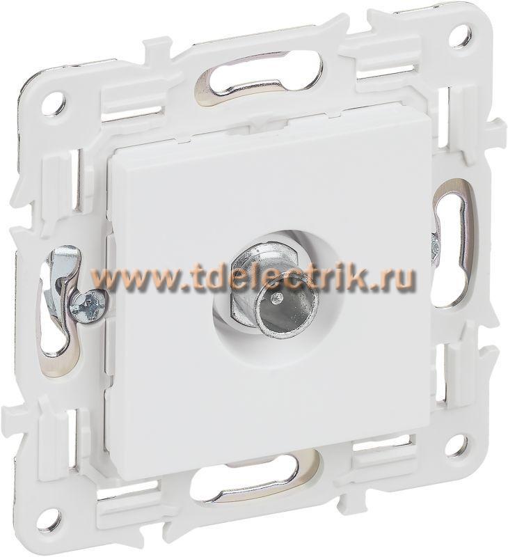 Фотография №1, SKANDY Розетка TV проходная SK-A17W арк. бел. IEK