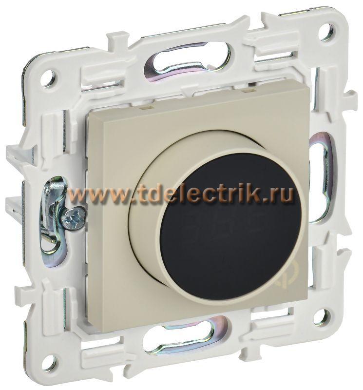 Фотография №1, SKANDY Термостат электронный с инд. SK-T01B беж. IEK