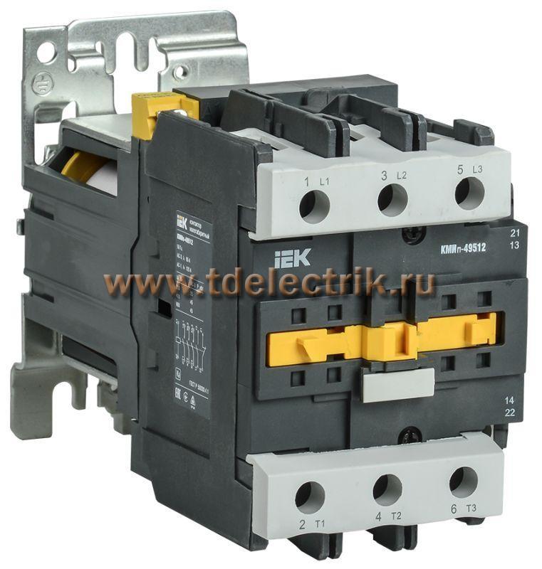 Фотография №1, Контактор КМИп-49512 95А 230В/АС3 1НО;1НЗ IEK